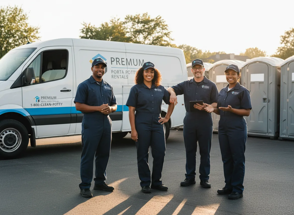 VIP Portable Toilets company in Gillespie, IL